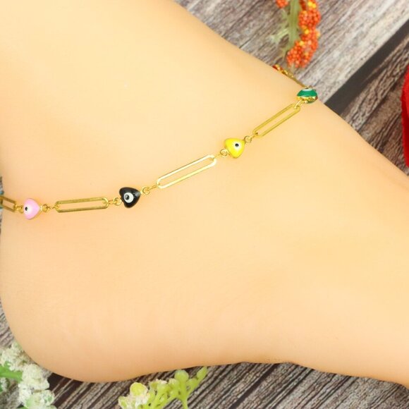 "Elegant Handmade Anklet – Delicate Jewelry for Women, MAR091484 - Picture 1 of 10